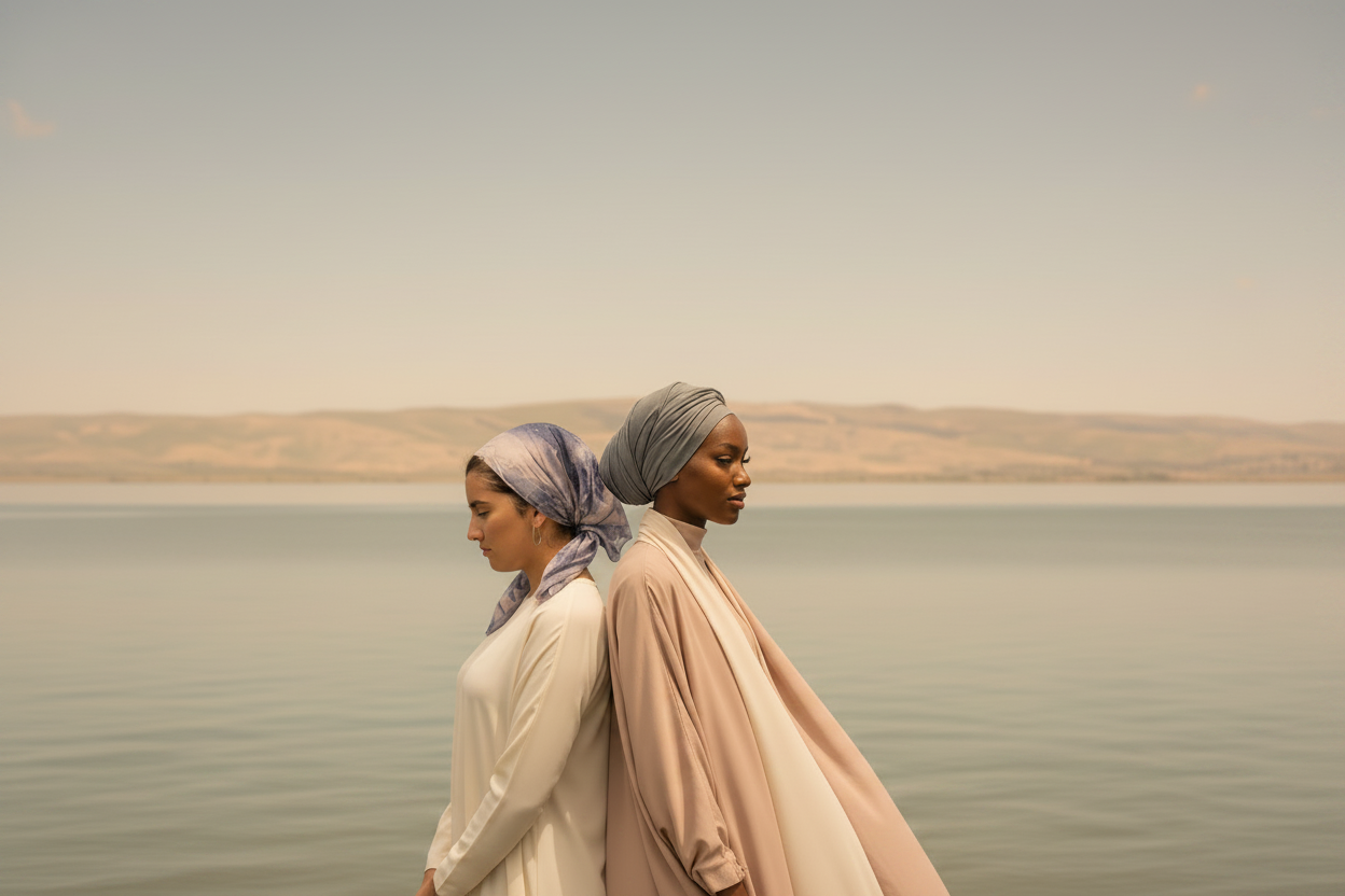 Two models seamlessly integrated at the Sea of Galilee